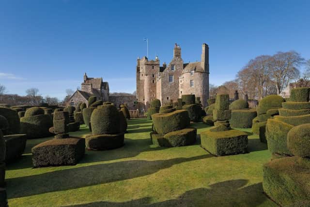 Earlshall Castle near Leuchars in Fife has several royal connections and is now on the market for £5m. PIC: Savills.