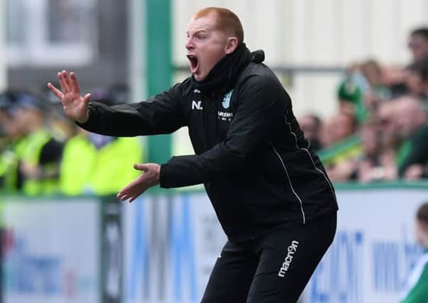 Neil Lennon has been involved in a number of touchline flashpoints. Pic: SNS