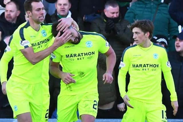 Darren McGregor put Hibs 2-1 up