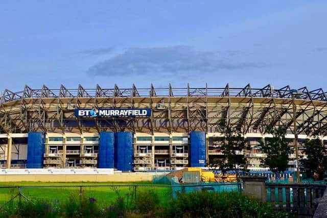 BT Murrayfield Stadium. Pic: Shutterstock