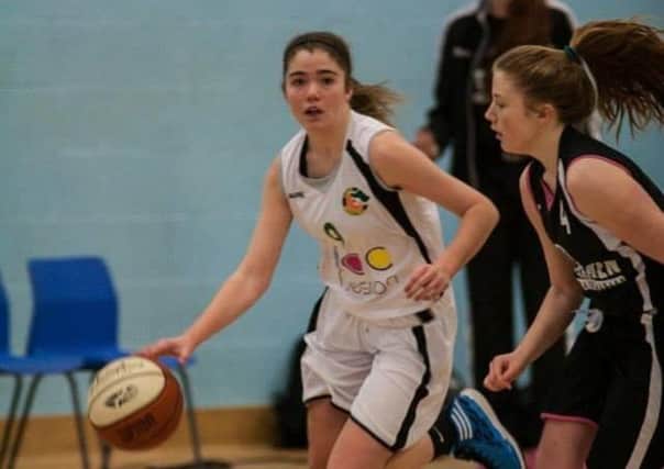 Hannah Robb was joint top scorer for Caledonia Pride with Hansine Marshall as they defeated Newcastle Eagles
