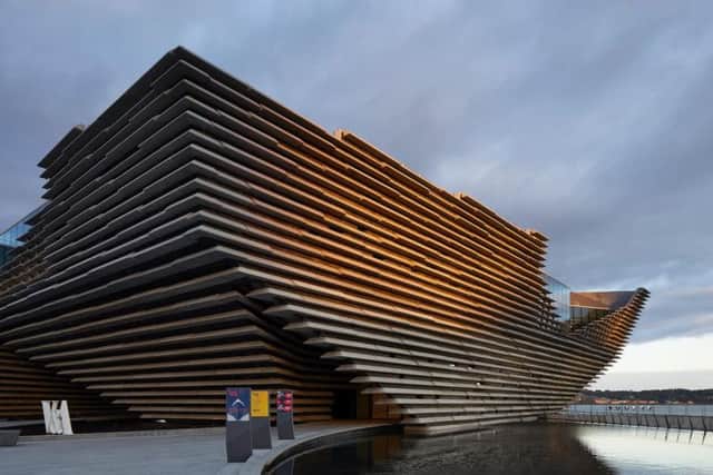 More than 380,000 people have visited V&A Dundee since it opened in September.