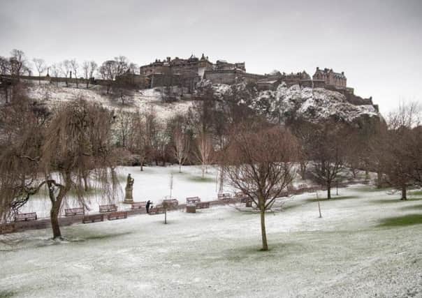 Snow could fall in Edinburgh on Tuesday. (Photo: Shutterstock)