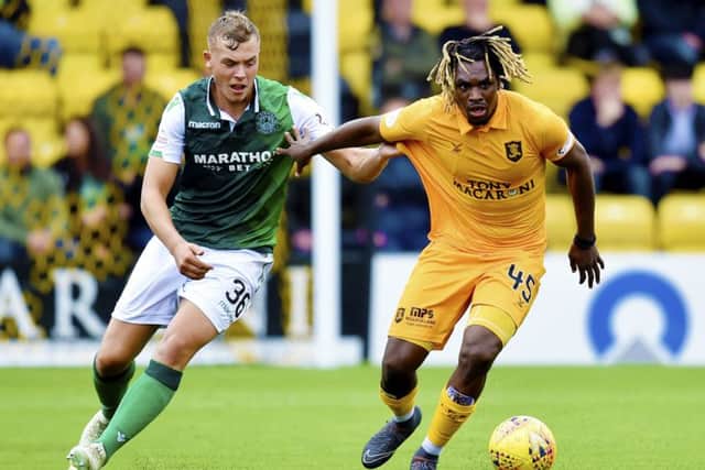 Hibs lost on their last visit to Livingston in September. Picture: SNS