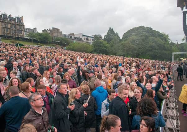 The crowd for Paloma Faith last year. Picture: Ian Georgeson