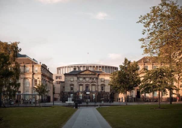 How the proposed concert hall will appear from St Andrew Square.
