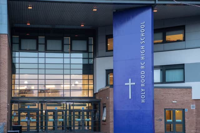 Holyrood RC High School. Picture: IAN GEORGESON