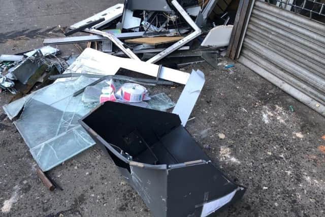 Police were called to the scene near to the William Hill bookmakers at around 4am on Thursday, 31 January. Picture: Lisa Ferguson/EEN