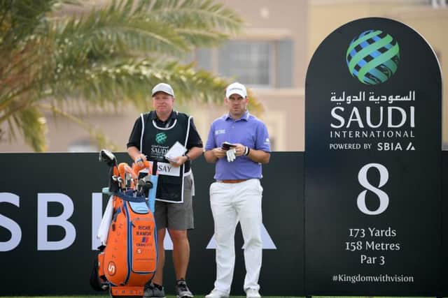 Richie Ramsay picked up three birdies in the first five holes during the morning session. Pic: Getty