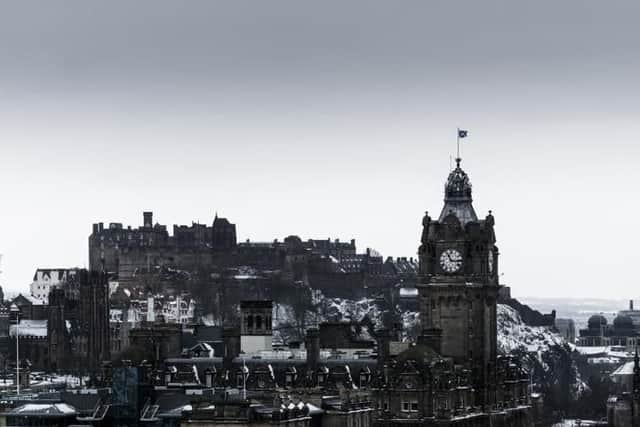 Edinburgh is set for sub-zero temperatures this weekend
