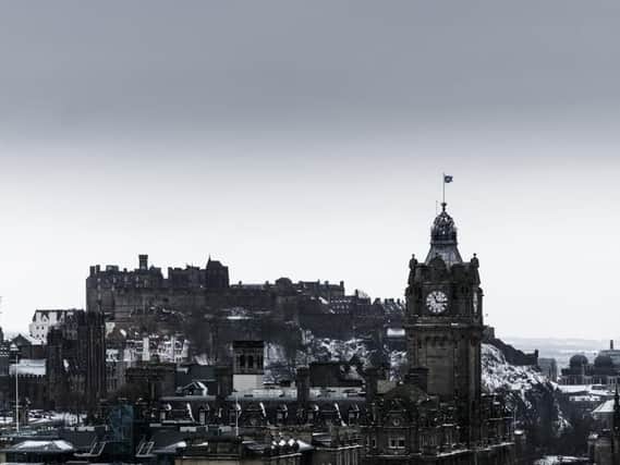 Edinburgh is set for sub-zero temperatures this weekend
