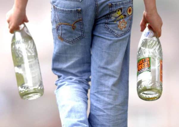 The Scottish Conservatives say the deposit return scheme for drinks containers should include glass bottles and be rolled out across the UK. Picture: Robert Perry