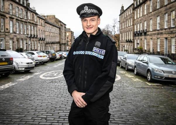 Award-winner Allan MacDonald is training to become a full-time officer