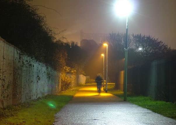 500 faulty street lights went unfixed over the winter. Pic: John Goldsmith