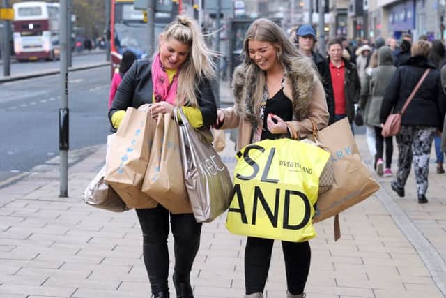 Shoppers on Princes Street, but how many retail units may be about to leave?