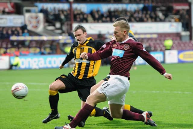Hearts defeated Auchinleck Talbot 1-0 back in 2012.  Picture: Ian Rutherford