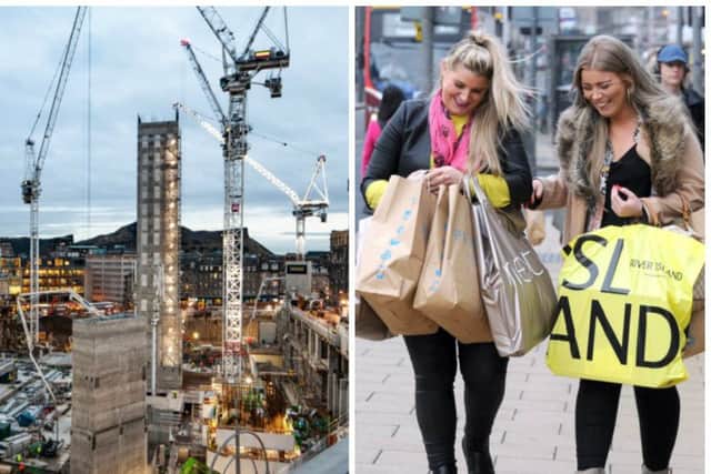 Concerns are growing over the possibility of a 'shop expodus' in Princes Street because of the new St James Quarter development.