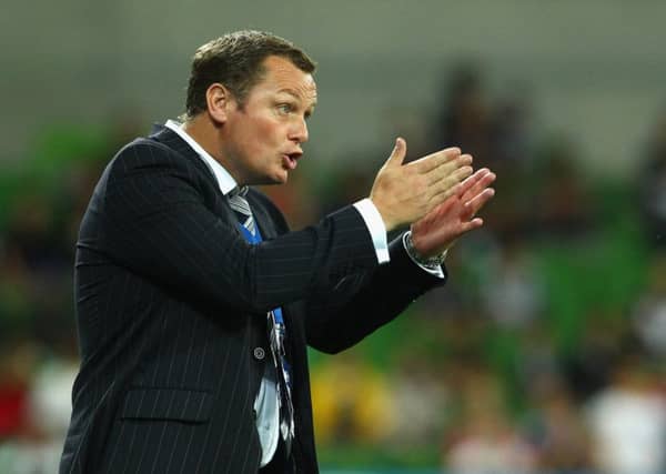 Jim Magilton, ex-Ipswich, QPR and Melbourne Victory boss, has emerged as a contender for the Hibs job. Picture: Getty Images