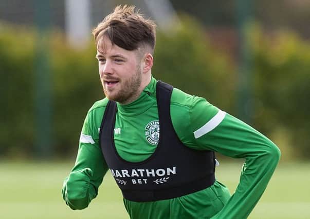 Marc McNulty was a youngster Hibs before moving to Livingston. Pic: SNS