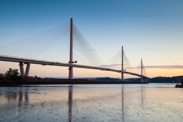 The works will take place on the M90 on approach to The Queensferry