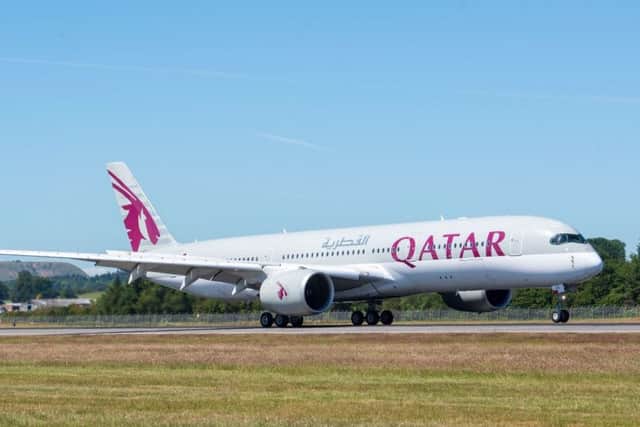 Qatar Airways will start double daily Edinburgh-Doha flights from April. Pic: contributed