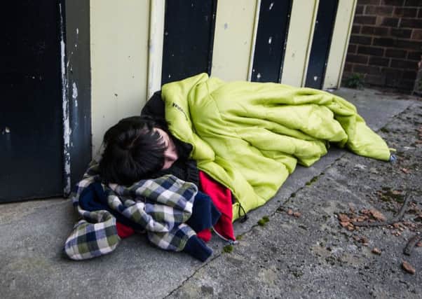 Every homeless person was once somebody's child. Picture: John Devlin