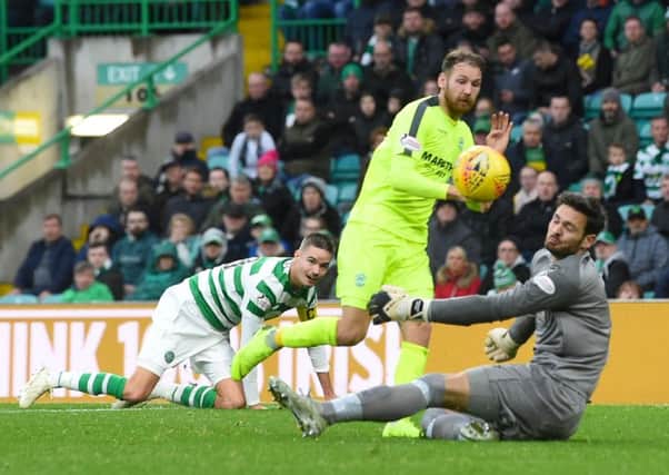 Martin Boyle scored for Hibs at Parkhead back in October - but the Australian misses out on this one due to a knee injury. Pic: SNS
