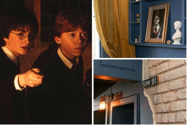 You can stay in the Harry Potter-themed flat for £50 a night
