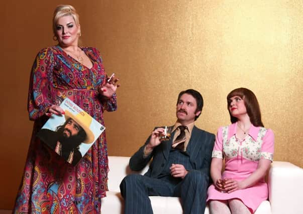 Jodie Prenger, Vicky Binns and Daniel Casey in Mike Leigh's iconic play