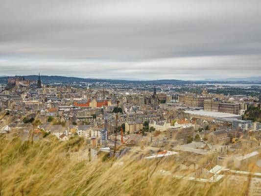 High winds are coming to Scotland's capital. (Photo: Shutterstock)