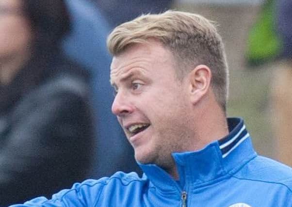 Former Musselburgh manager Calvin Shand is now in charge at Tranent