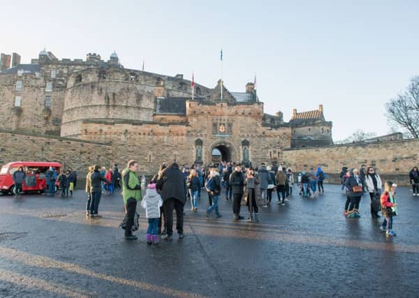 A general view of Edinburgh Castle. Picture: Ian Georgeson