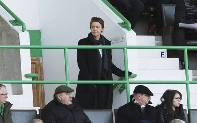 Hibernian chief executive Leeann Dempster. Picture: SNS