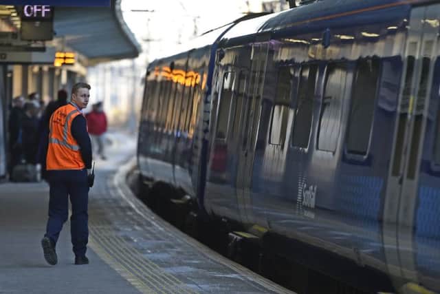 A broken down train caused havoc today at Haymarket.