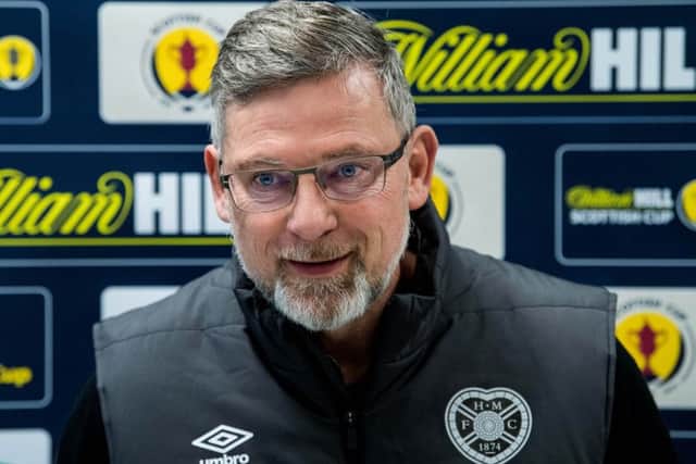 Craig Levein was in an impish mood following his side's Scottish Cup victory over Auchinleck Talbot. Picture: SNS Group