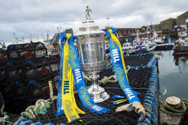 Hearts and Hibs are hoping to get their hands on the William Hill Scottish Cup. Pic: SNS