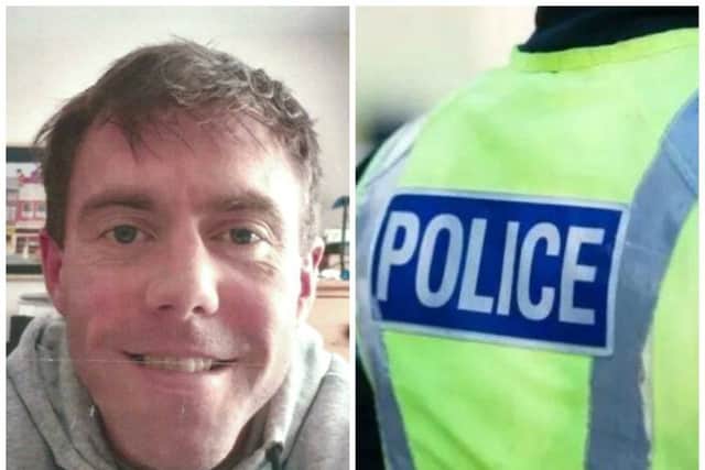 James Cornforth was last seen six days ago. Pic: Police Scotland