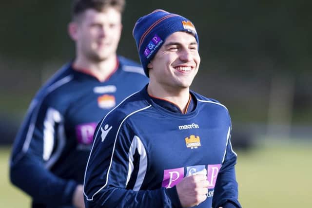 Edinburgh's Damien Hoyland. Picture: SNS Group/SRU Bruce White
