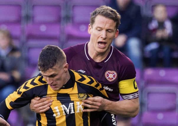 Christophe Berra's experience could prove crucial for Hearts