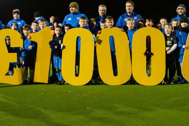 Musselburgh Windsor Football Club (2010 Age Group) was also granted £500 last year