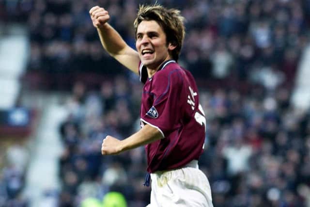 Paul Hartley was a fans' favourite during his time at Tynecastle. Picture: SNS
