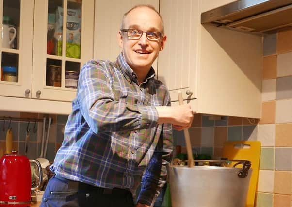 Rev Dr Robin Hill who is involved in the launch of "Souper Sunday" an initiative that has raised more than £500,000 to tackle HIV/AIDS by serving hundreds of thousands of bowls of soup.