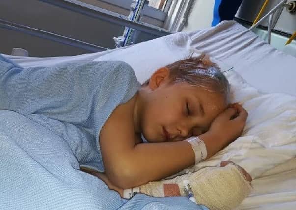 Seven year old Colin Gora was diagnosed with a grade 4 Flioma brain tumor