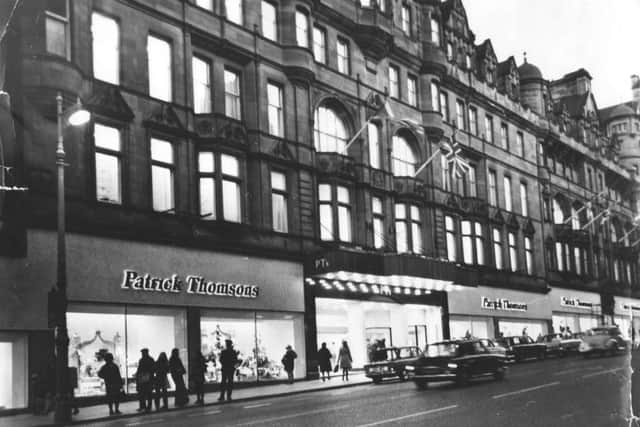 Patrick Thomson's opened at North Bridge in 1906 and lasted until 1982, by which time owners House of Fraser had changed its name to Arnott's.