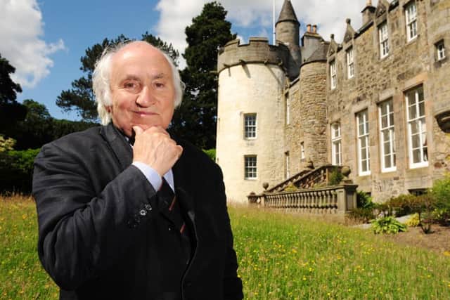 Richard Demarco kept his archives at the castle. Picture: Gareth Easton