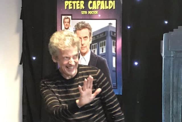 Peter Capaldi spent hours signing autographs for fans at the Capital Sci-fi Con
