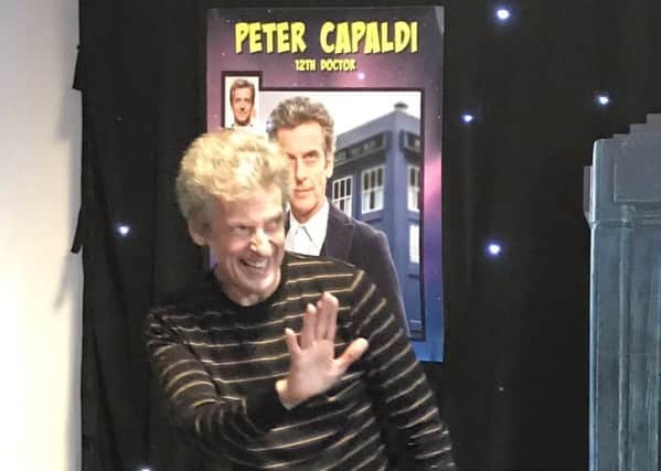 Peter Capaldi spent hours signing autographs for fans at the Capital Sci-fi Con