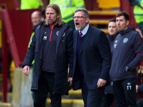 Craig Levein was left ruing two mistakes.