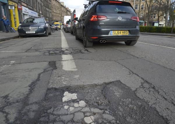 The pothole problem is letting down Edinburgh, says Malcolm Parkin.