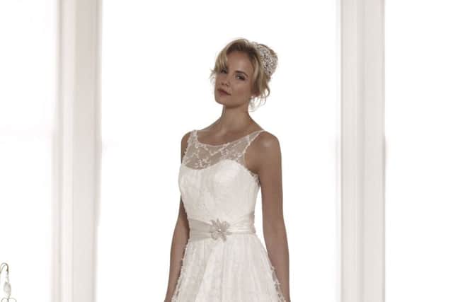 Rachel Scott Couture wedding dressed are being auctioned off for charity. Picture: Contributed